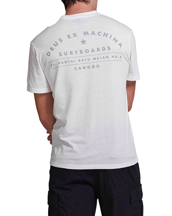 Canggu Surf Tee Vintage White, view 2|Model