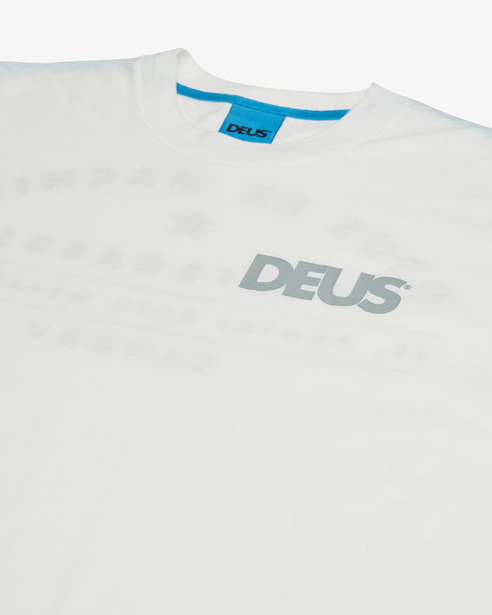 Canggu Surf Tee Vintage White, view 6|Flatlay