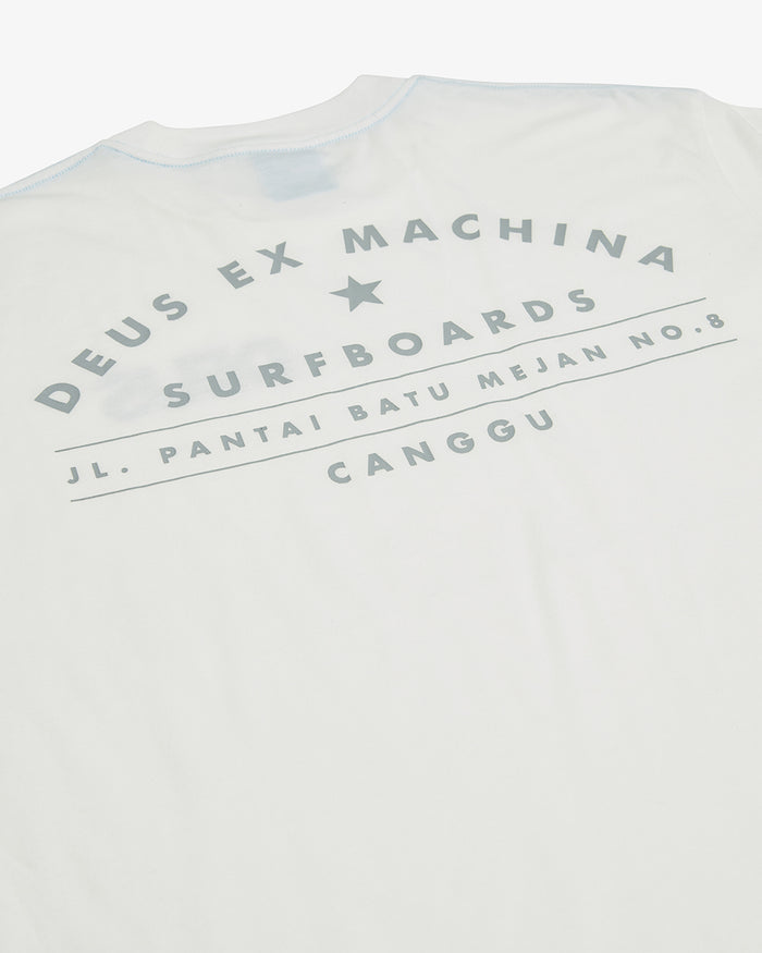 Canggu Surf Tee Vintage White, view 7|Flatlay