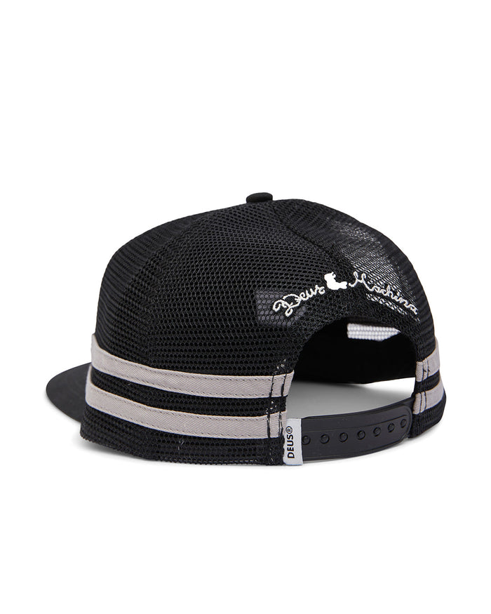Cannoli Trucker - Black, view 2|Flatlay