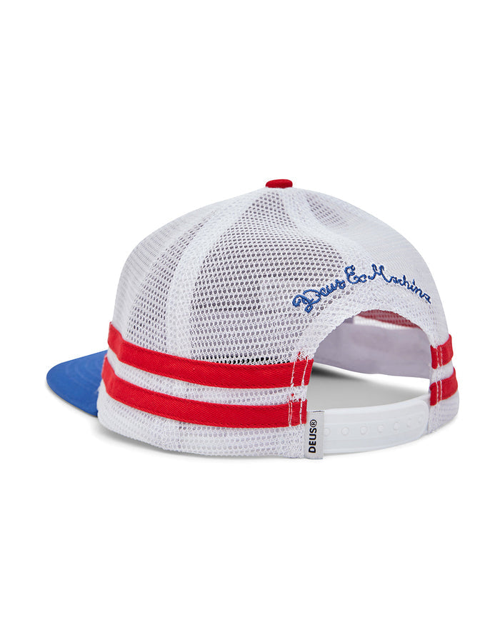 Cannoli Trucker - Blue, view 2|Flatlay