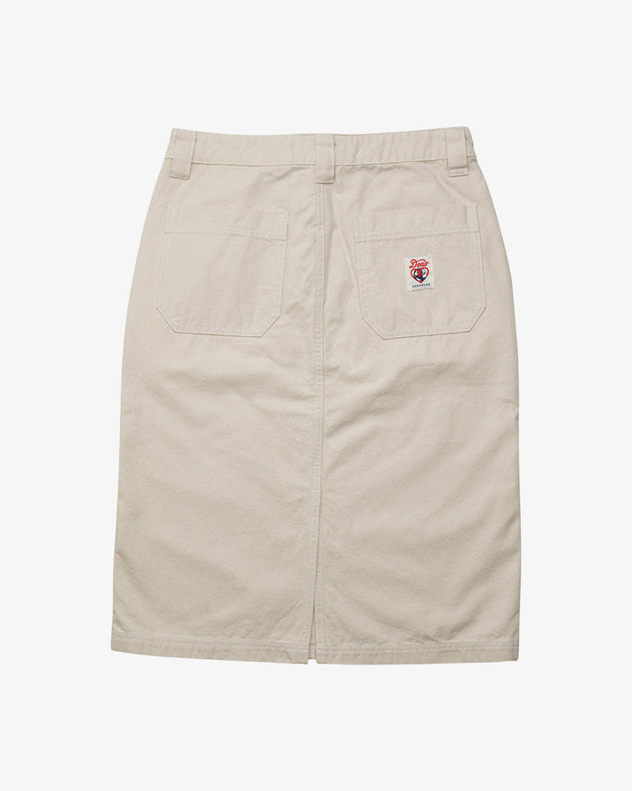 Canvas Irene Skirt (Relaxed Fit) - Natural, view 9