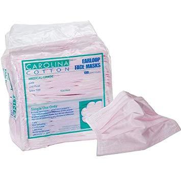 Carolina Face Mask Pink ( Case ) - Angelina Nail Supply NYC