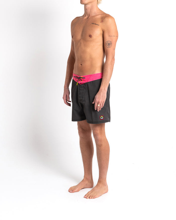 Catch Boardshort - Anthracite, view 3|Model