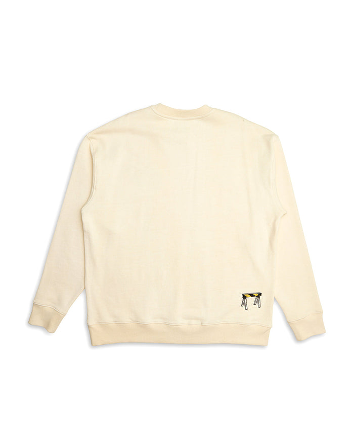 Caution Crew - Dirty White, view 6|Flatlay