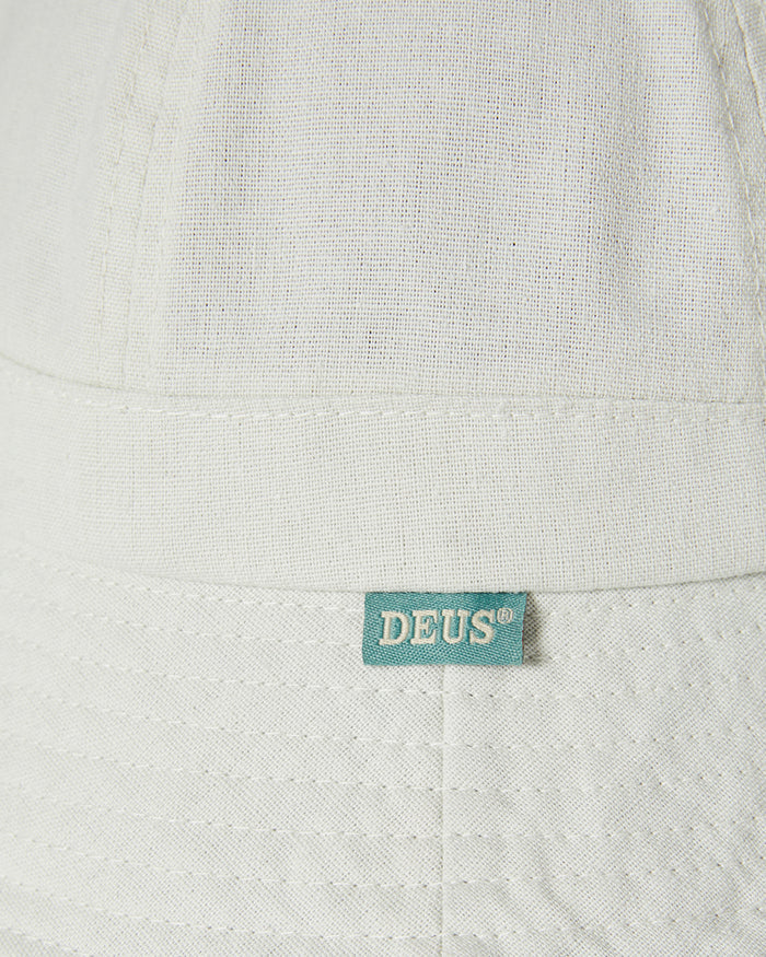 Chad Hemp Bucket - Dirty White, view 3