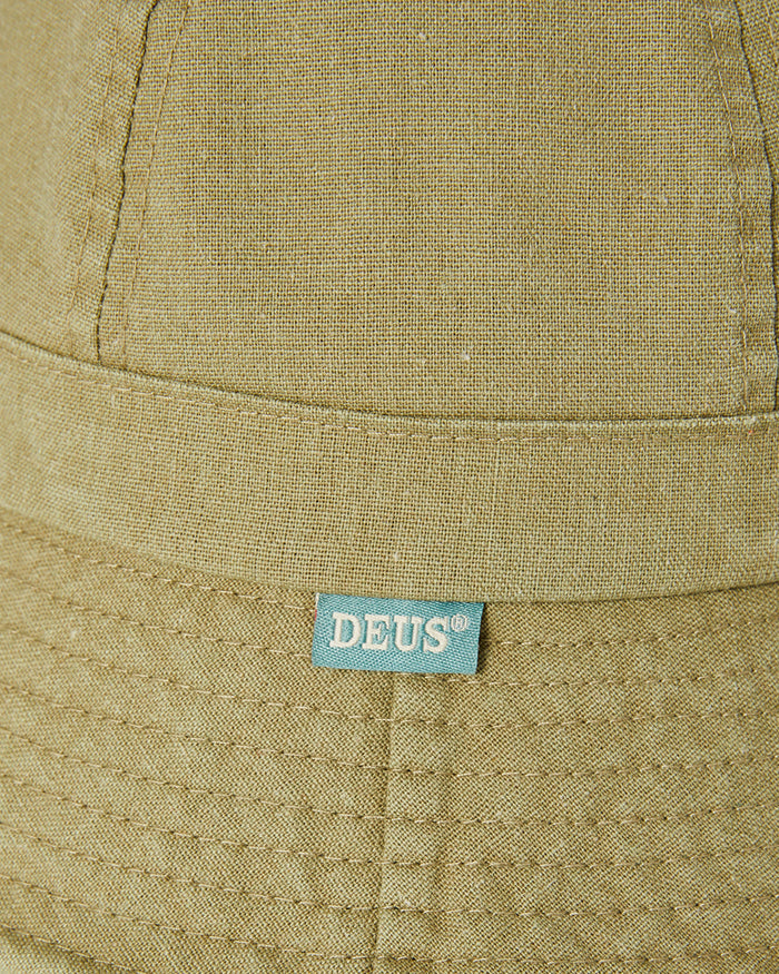 Chad Hemp Bucket - Olive, view 3