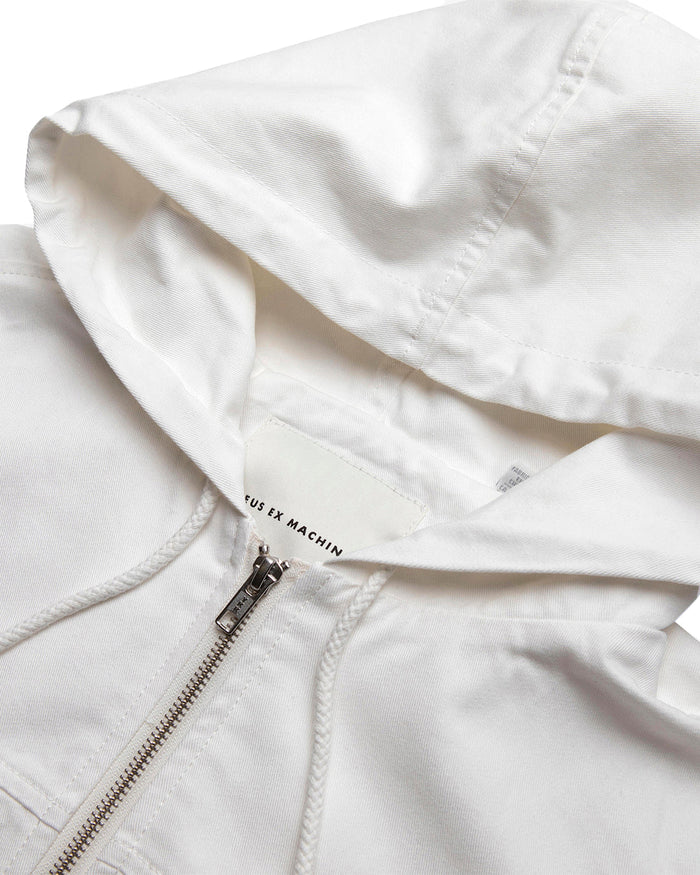 Charli Jacket (Relaxed fit) - Bleached White, view 6|Flatlay