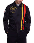 Chime Racing Jacket - Black, view 1|Model
