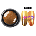 Chrome Mirror Powder Pigment MCB01 - Angelina Nail Supply NYC