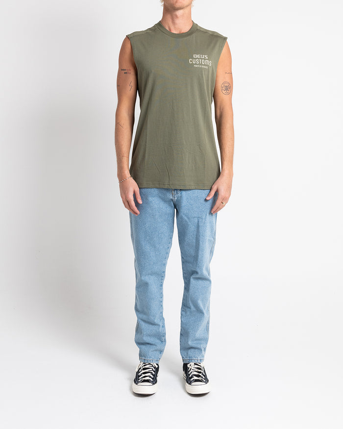 Chrome Muscle - Lichen Green, view 5