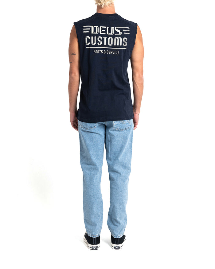 Chrome Muscle - Navy, view 6