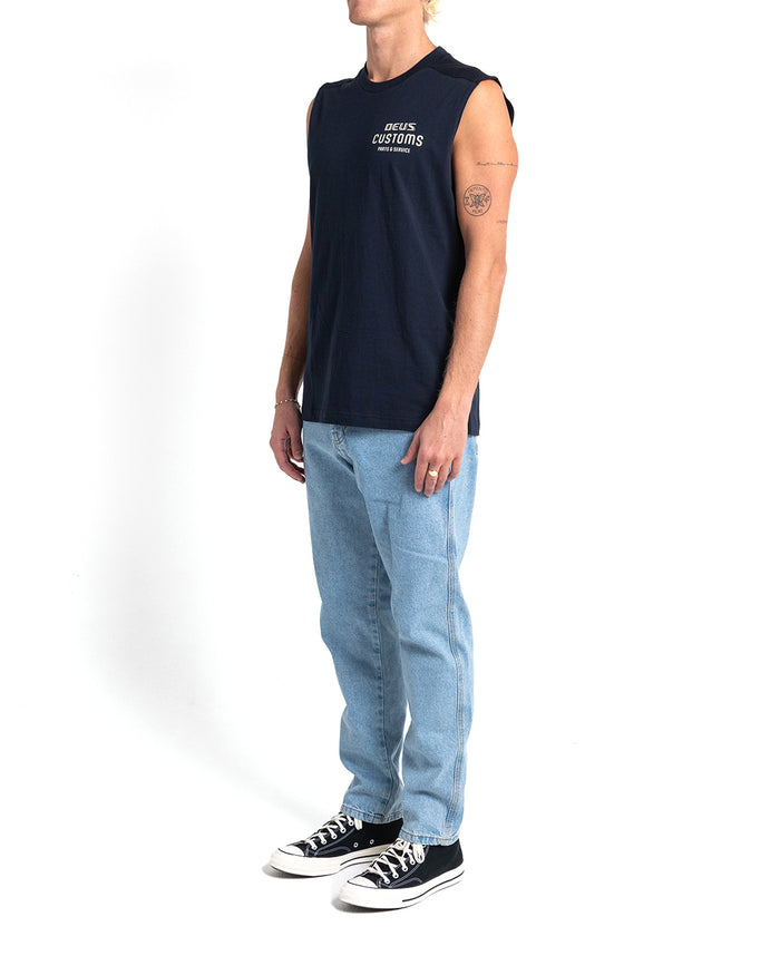 Chrome Muscle - Navy, view 7