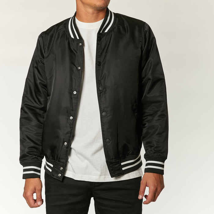 Chuck Bomber Jacket - Black, view 4