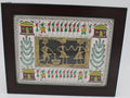 Circle of Celebration:  Dhokra–Warli Mixed Wall Art