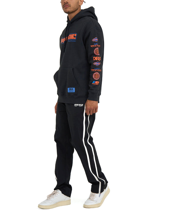Circuit Hoodie - Black, view 3|Model