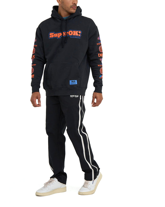 Circuit Hoodie - Black, view 4|Model