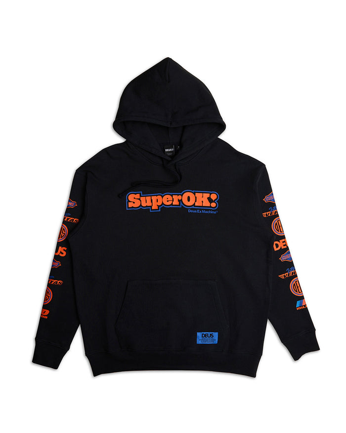 Circuit Hoodie - Black, view 5|Flatlay