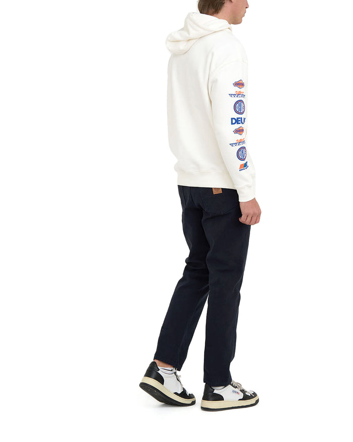 Circuit Hoodie - Vintage White, view 2|Model