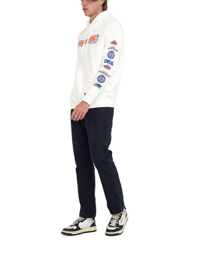 Circuit Hoodie - Vintage White, view 3|Model