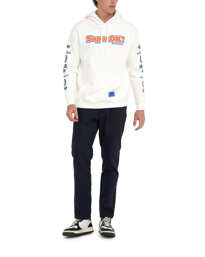 Circuit Hoodie - Vintage White, view 4|Model