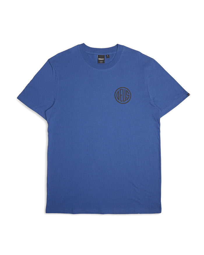 Clutch Tee - Smoke Blue, view 5|Flatlay