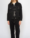 Coby Jacket (Oversized Fit) - Black, view 1