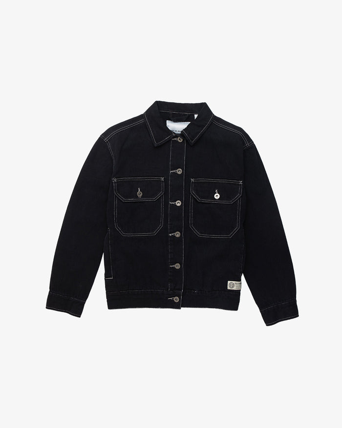 Coby Jacket (Oversized Fit) - Black, view 4