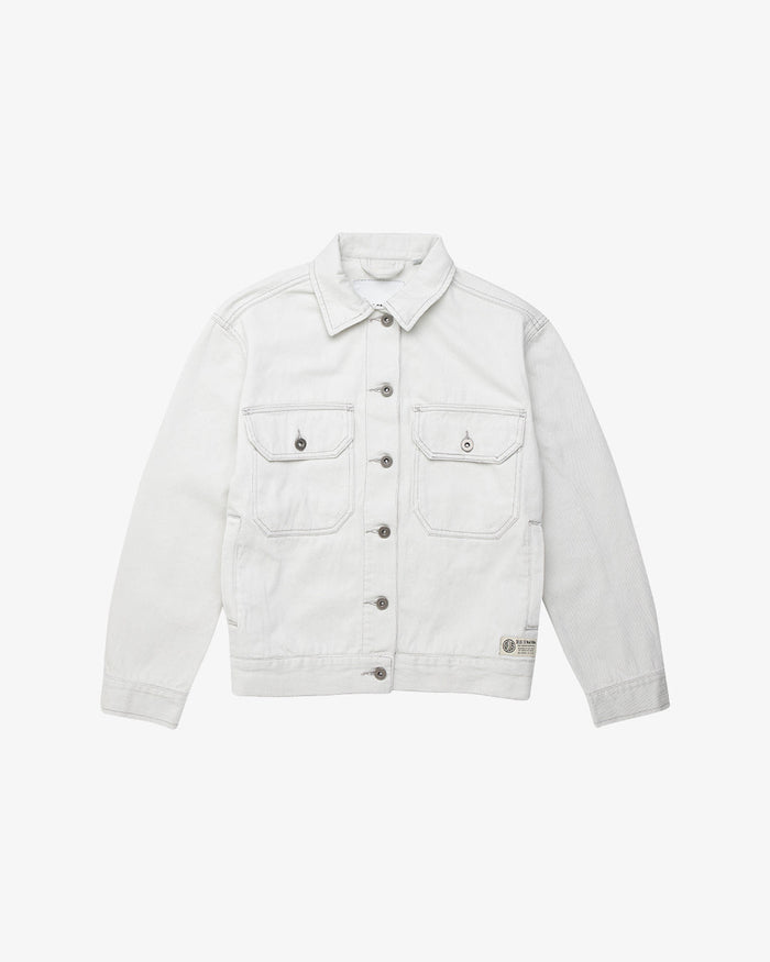 Coby Jacket (Oversized Fit) - Bleached White, view 4