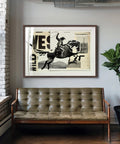 Collage Cowgirl #3 by Head West Studio