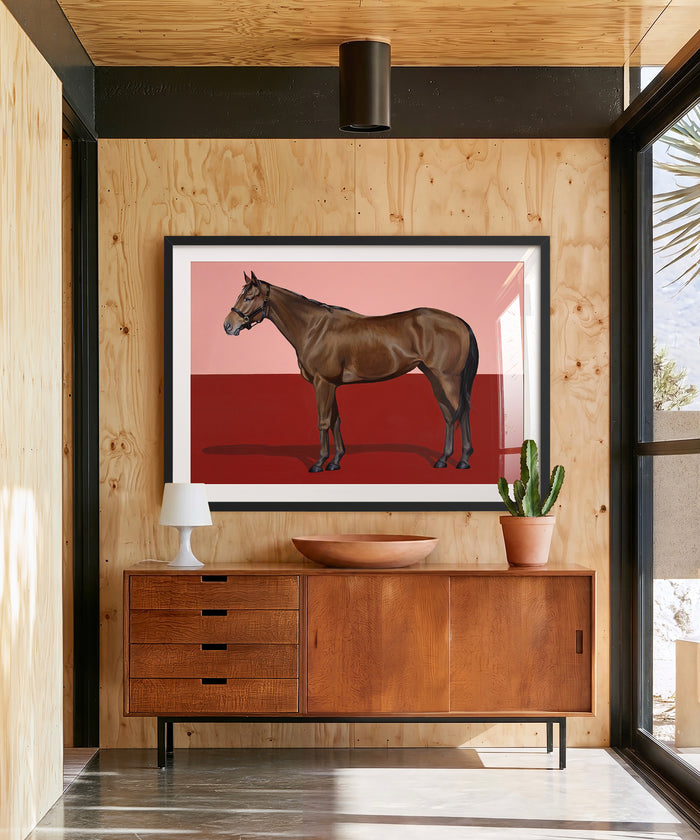 Color Field Horse #2 by Tanner Muse