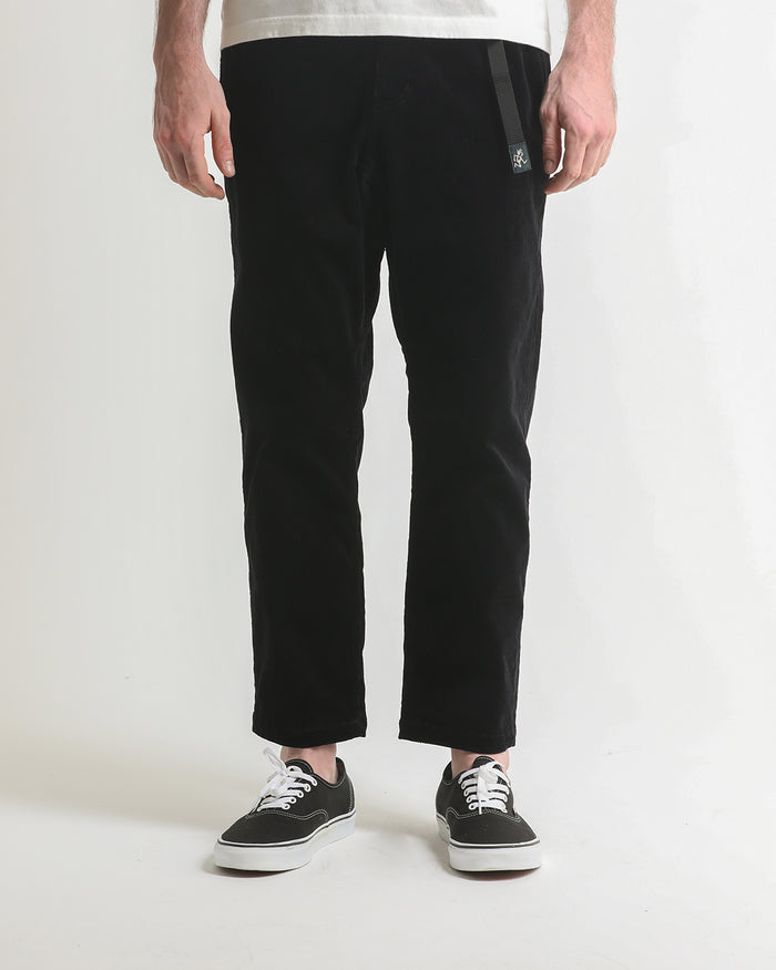 Cord Long Pants - Black, view 1