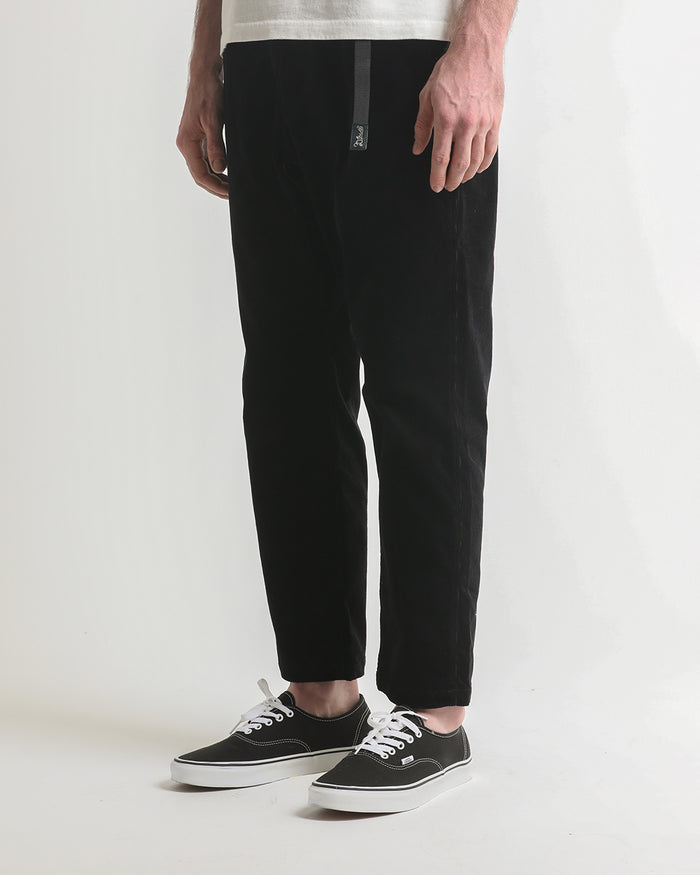Cord Long Pants - Black, view 3