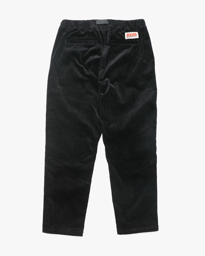 Cord Long Pants - Black, view 5