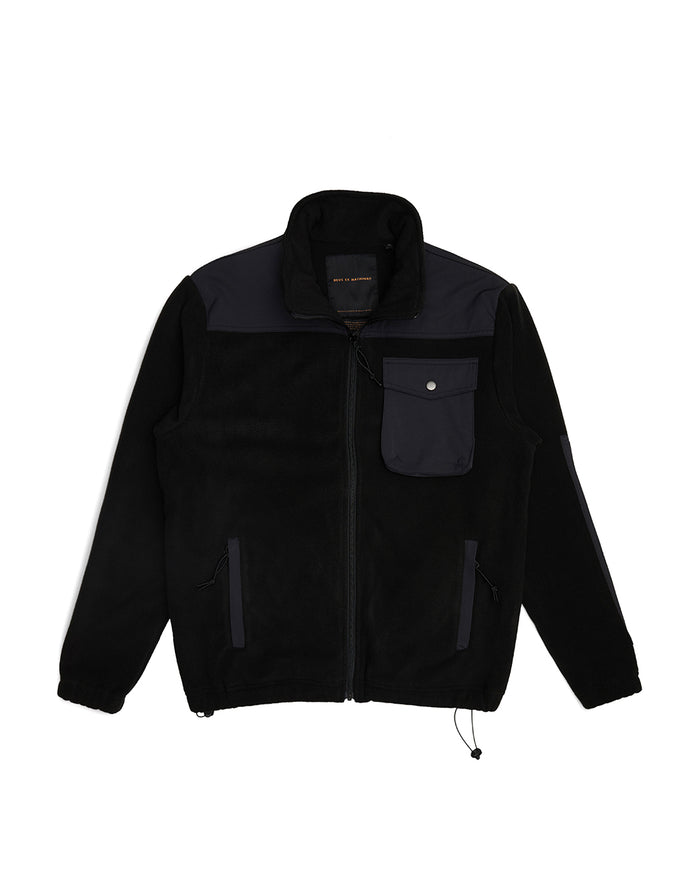 Cordura Polatec Fleece - Black, view 5|Flatlay