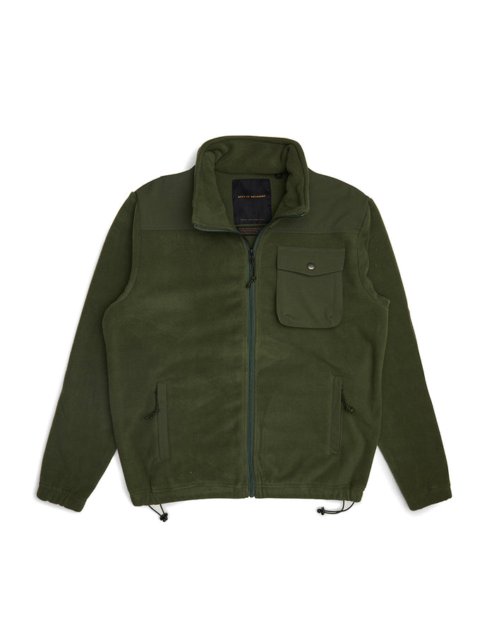 Cordura Polatec Fleece - Olive, view 5|Flatlay