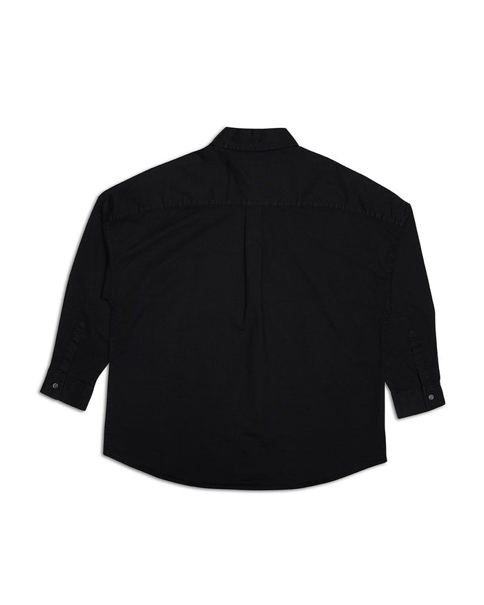 Cove Shirt - Caviar, view 8|Flatlay
