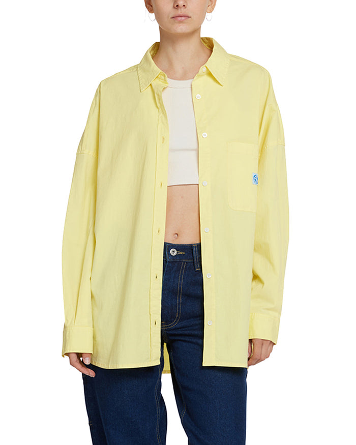 Cove Shirt - Elfin Yellow, view 1|Model