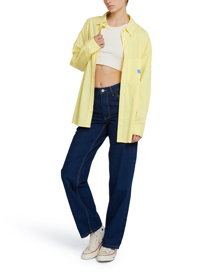 Cove Shirt - Elfin Yellow, view 2|Model