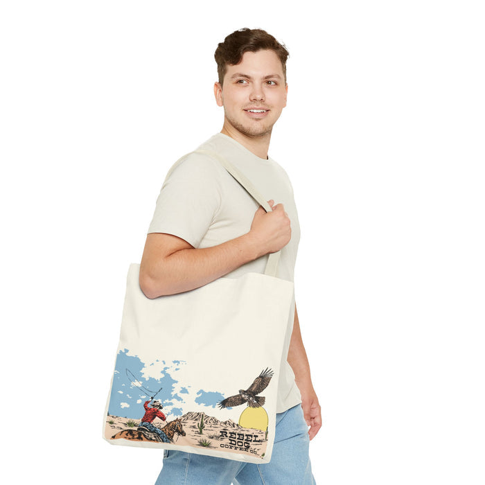 Cowboy Coffee Color Tote