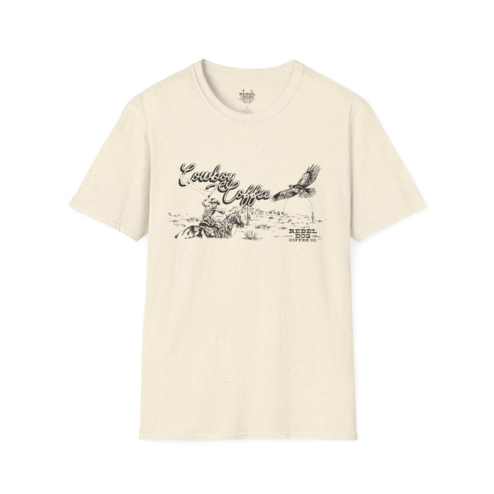 Cowboy Coffee Crewneck Tee