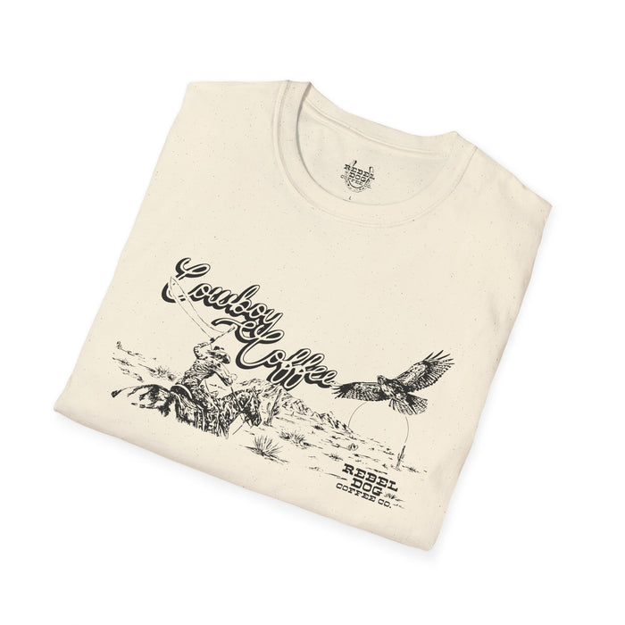 Cowboy Coffee Crewneck Tee