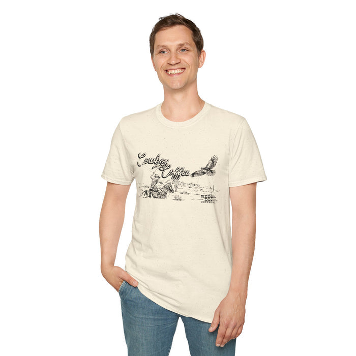 Cowboy Coffee Crewneck Tee