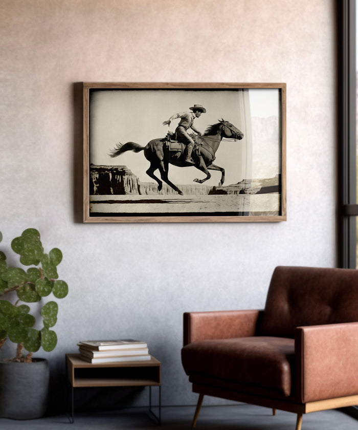 Cowboy Film Still by Head West Studio