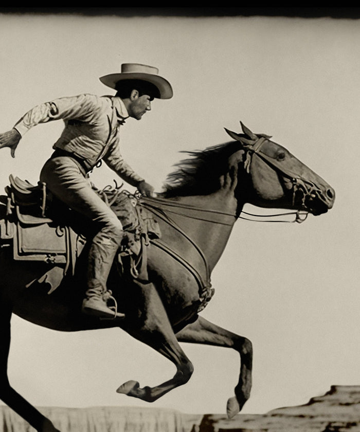 Cowboy Film Still by Head West Studio