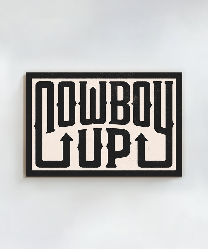Cowboy Up by Head West Studio