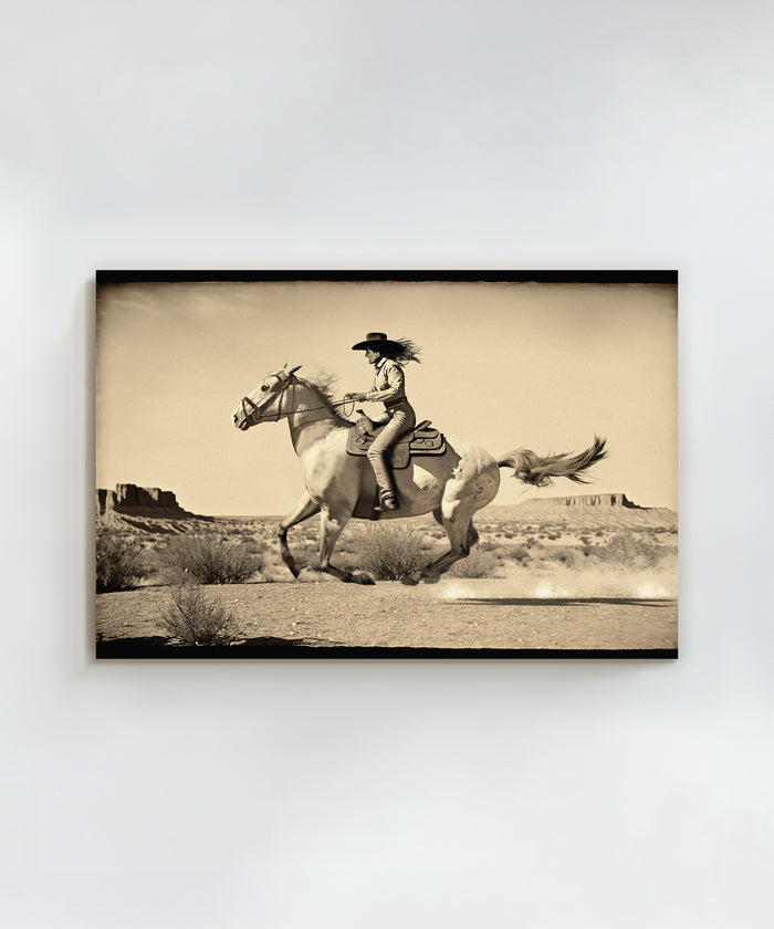 Cowgirl Film Still by Head West Studio