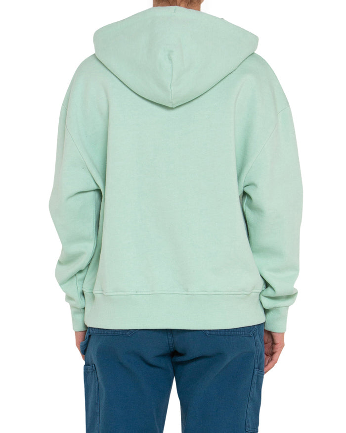 Cultivate Hoodie - Granite Green, view 2|Model