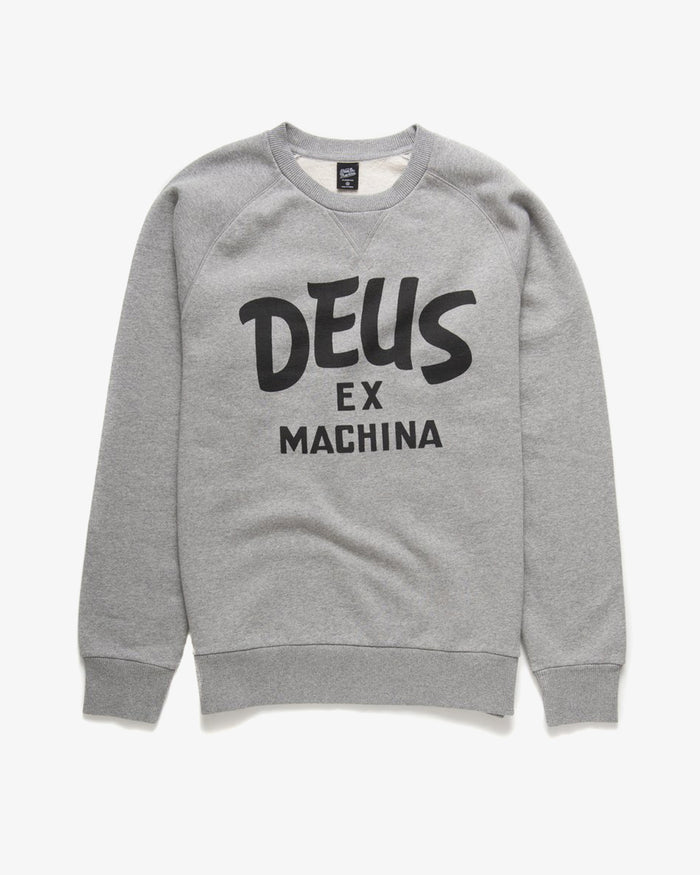 Curvy Crew Sweater - Grey Marle, view 1