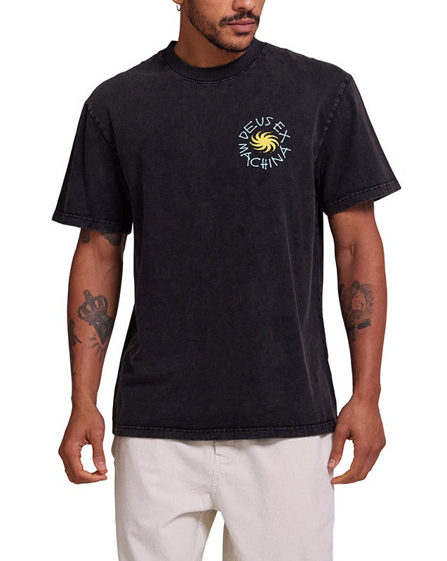 Custom Leisure Tee - Anthracite, view 1|Model